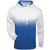 Badger Sport 2403 Youth Ombre Long Sleeve Hood Jacket (Various Colors)