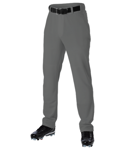 Alleson Open Bottom Baseball Pant Charcoal