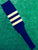 Baseball Stirrups 8" Navy Blue with Three Vega Gold Stripes