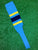 Baseball Stirrups 8" Columbia Blue with Thin Gold Thick Navy Thin Gold Stripes