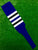 Baseball Stirrups 6" or 8" Royal Blue with White and Black Stripes