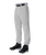 Alleson 605PLP 605PLPY Gray With Purple Braid Baseball Pants with Elastic Bottom