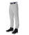 Alleson 605PLP 605PLPY Gray With Royal Blue Braid Baseball Pants with Elastic Bottom