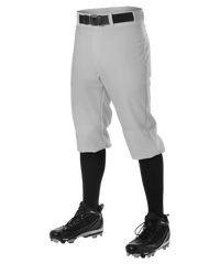 Alleson Knicker Gray Youth Adult Short Baseball 605PKNY 605PKN