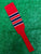 Baseball Stirrups 8" Red (Scarlet) with Navy Blue Stripes Trimmed with White