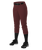 Alleson Fastpitch Maroon Pants with Belt Loops
