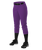 Alleson Fastpitch Purple Pants with Belt Loops