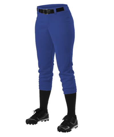 Alleson Fastpitch Royal Pants with Belt Loops