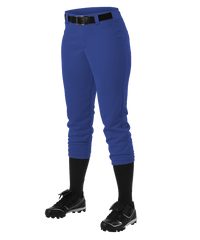 Alleson Fastpitch Royal Pants with Belt Loops