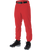 Alleson 605P 605PY Scarlet Baseball Pants with Elastic Bottom