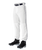Alleson 605PLP 605PLPY White With Navy Braid Baseball Pants with Elastic Bottom