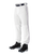 Alleson 605PLP 605PLPY White With Purple Braid Baseball Pants with Elastic Bottom