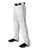 Alleson Baseball White Pants with Braid (Various Colors), Youth and Adult sizes