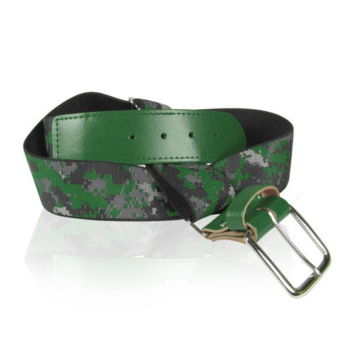 Baseball Digital Camo Elastic Belts (Various Colors)