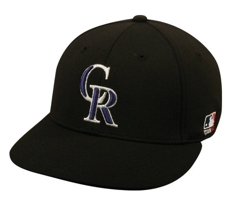 OC Sports MLB-595 Flex Fit Clolorado Rockies Home and Road Cap