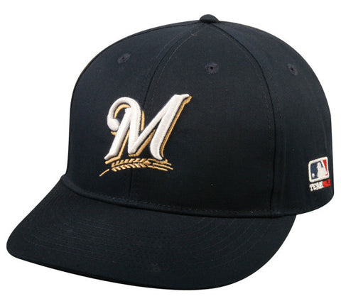 Outdoor Cap Co MLB-300 Milwaukee Brewers Home and Road Cap