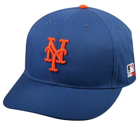 Outdoor Cap Co MLB-300 New York Mets Home and Road Cap