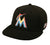 OC Sports MLB-595 Flex Fit Miami Marlins Home and Road Cap