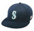 OC Sports MLB-595 Flex Fit Seattle Mariners Home and Road Cap