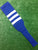 Baseball Stirrups 6" or 8" Royal Blue with Three White Stripes