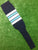 Baseball Stirrups 8" Navy Blue with White Columbia Blue and Navy Stripes